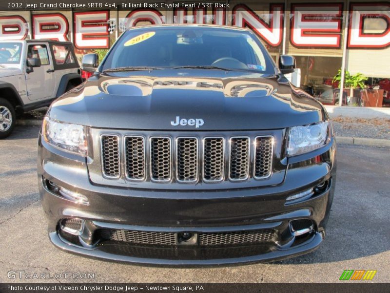 Brilliant Black Crystal Pearl / SRT Black 2012 Jeep Grand Cherokee SRT8 4x4