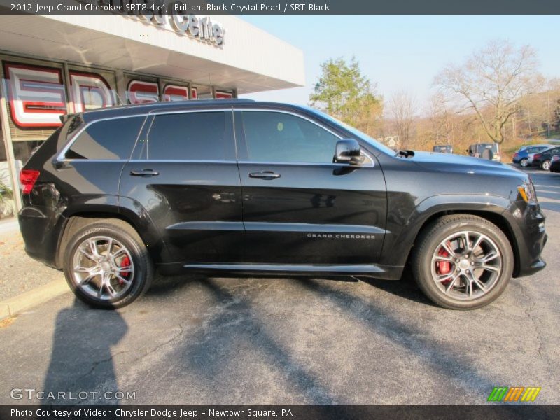  2012 Grand Cherokee SRT8 4x4 Brilliant Black Crystal Pearl