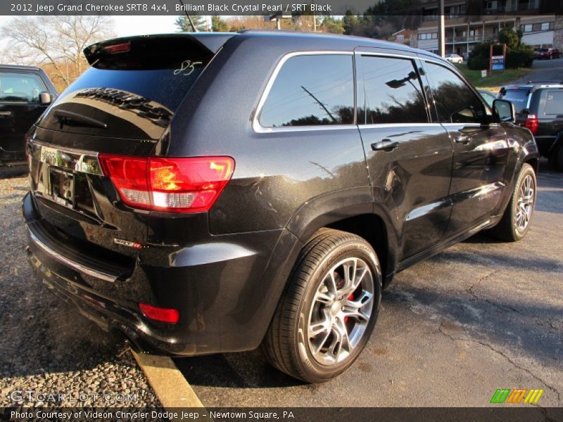 Brilliant Black Crystal Pearl / SRT Black 2012 Jeep Grand Cherokee SRT8 4x4