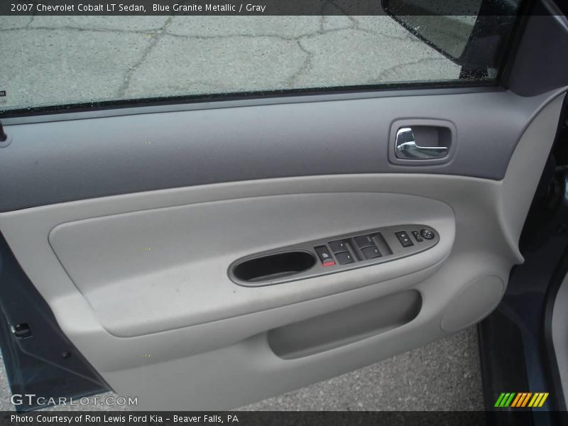 Blue Granite Metallic / Gray 2007 Chevrolet Cobalt LT Sedan