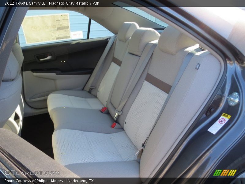 Magnetic Gray Metallic / Ash 2012 Toyota Camry LE