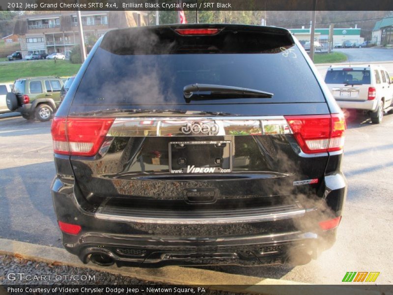 Brilliant Black Crystal Pearl / SRT Black 2012 Jeep Grand Cherokee SRT8 4x4