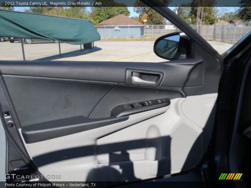 Magnetic Gray Metallic / Ash 2012 Toyota Camry LE