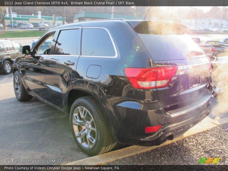 Brilliant Black Crystal Pearl / SRT Black 2012 Jeep Grand Cherokee SRT8 4x4