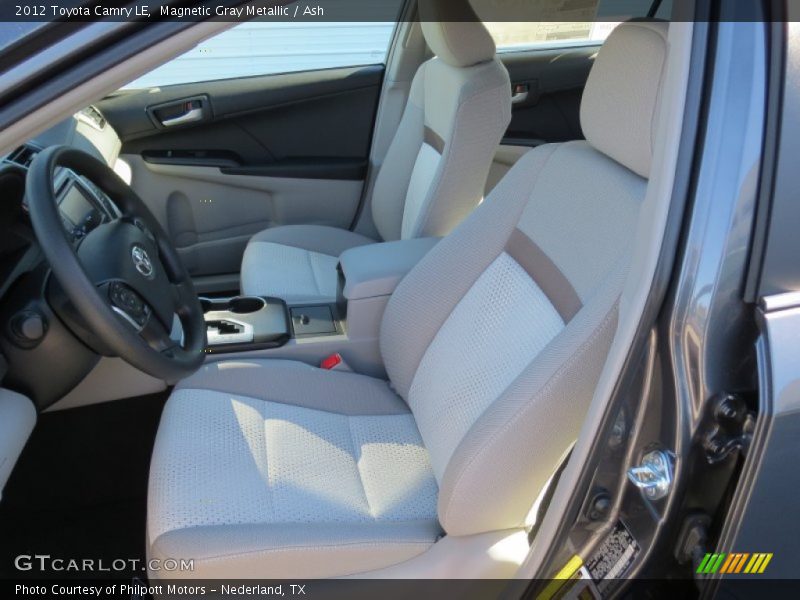 Magnetic Gray Metallic / Ash 2012 Toyota Camry LE