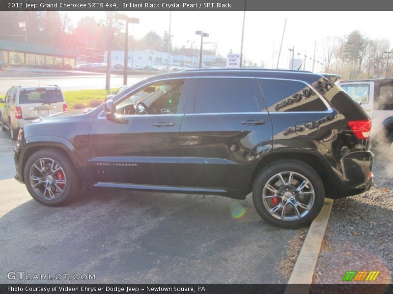Brilliant Black Crystal Pearl / SRT Black 2012 Jeep Grand Cherokee SRT8 4x4
