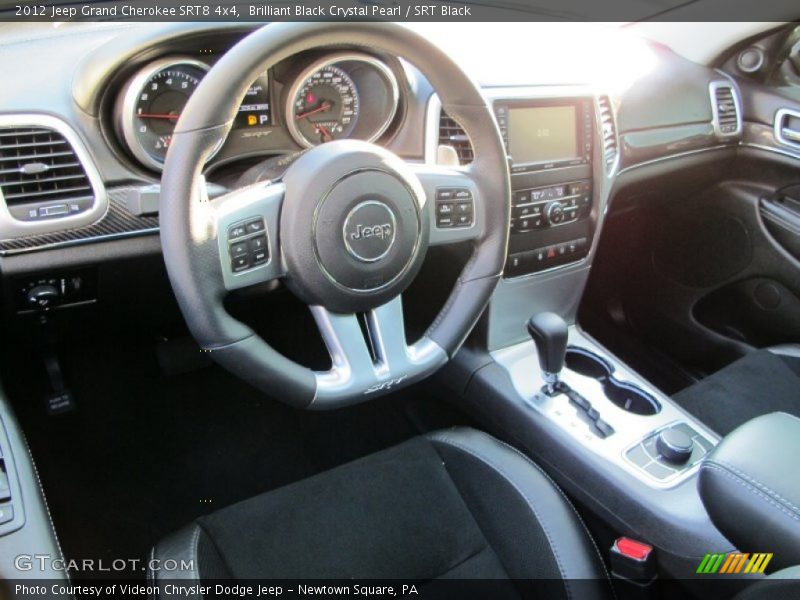  2012 Grand Cherokee SRT8 4x4 SRT Black Interior