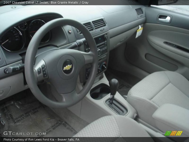 Blue Granite Metallic / Gray 2007 Chevrolet Cobalt LT Sedan
