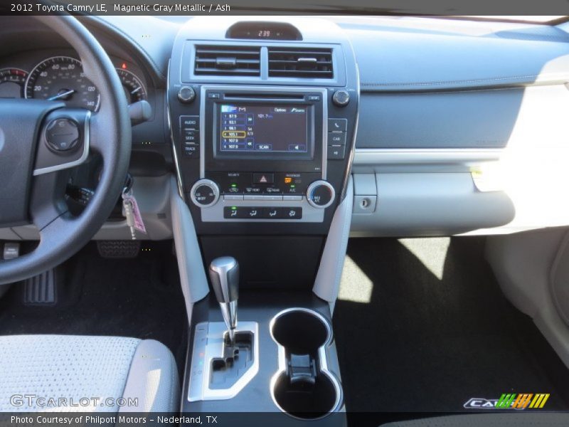 Magnetic Gray Metallic / Ash 2012 Toyota Camry LE