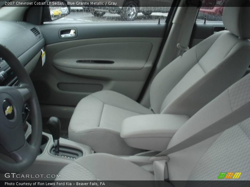 Blue Granite Metallic / Gray 2007 Chevrolet Cobalt LT Sedan