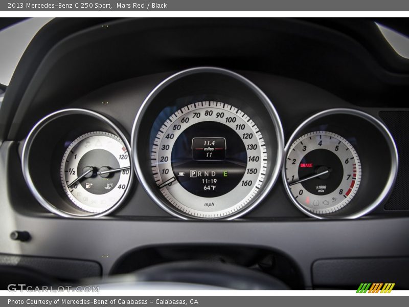  2013 C 250 Sport 250 Sport Gauges