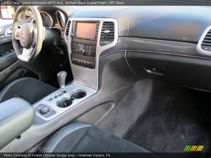 Brilliant Black Crystal Pearl / SRT Black 2012 Jeep Grand Cherokee SRT8 4x4