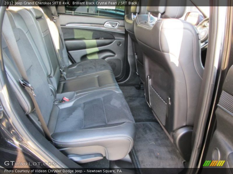 Rear Seat of 2012 Grand Cherokee SRT8 4x4