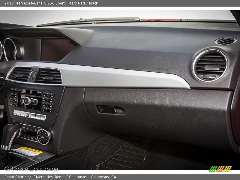 Mars Red / Black 2013 Mercedes-Benz C 250 Sport