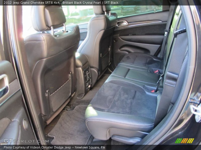 Rear Seat of 2012 Grand Cherokee SRT8 4x4