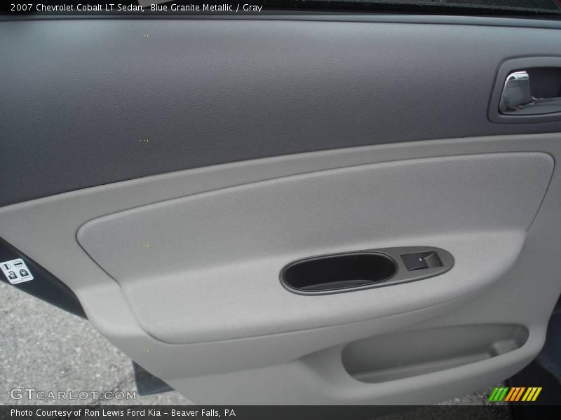 Blue Granite Metallic / Gray 2007 Chevrolet Cobalt LT Sedan