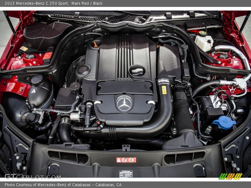  2013 C 250 Sport Engine - 1.8 Liter DI Turbocharged DOHC 16-Valve VVT 4 Cylinder