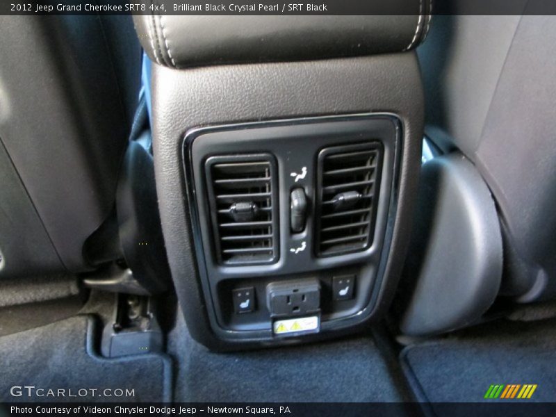 Brilliant Black Crystal Pearl / SRT Black 2012 Jeep Grand Cherokee SRT8 4x4