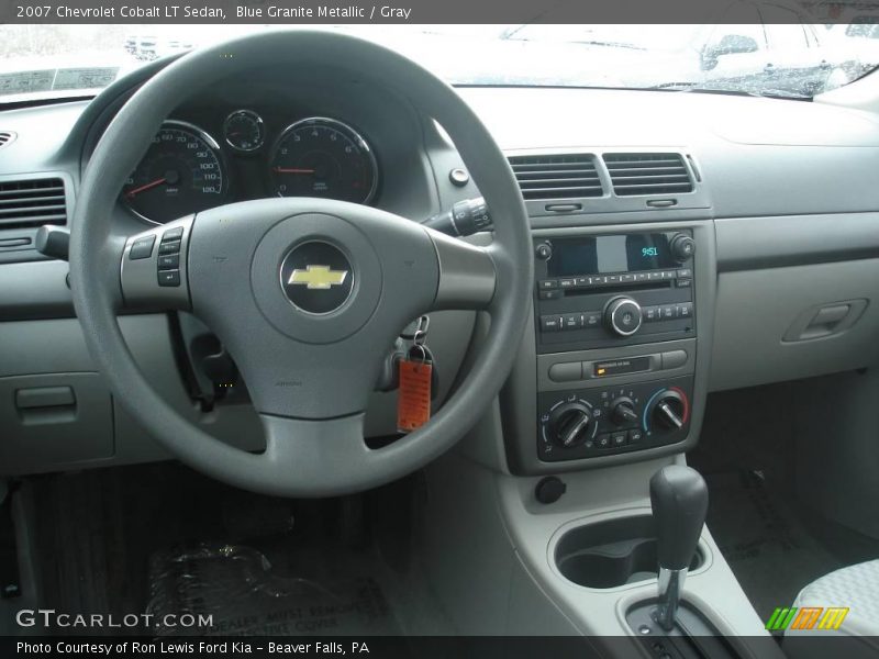 Blue Granite Metallic / Gray 2007 Chevrolet Cobalt LT Sedan