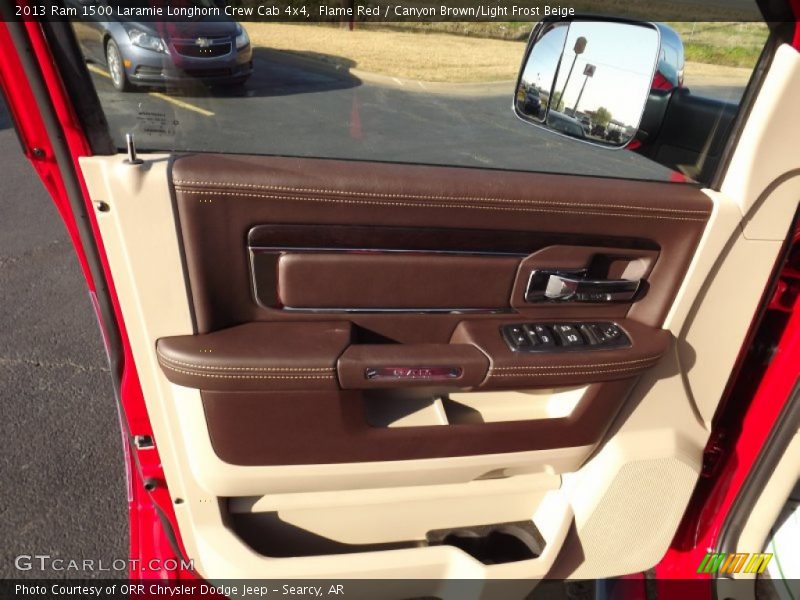 Door Panel of 2013 1500 Laramie Longhorn Crew Cab 4x4