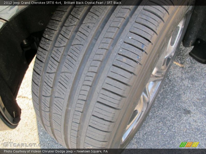 Brilliant Black Crystal Pearl / SRT Black 2012 Jeep Grand Cherokee SRT8 4x4