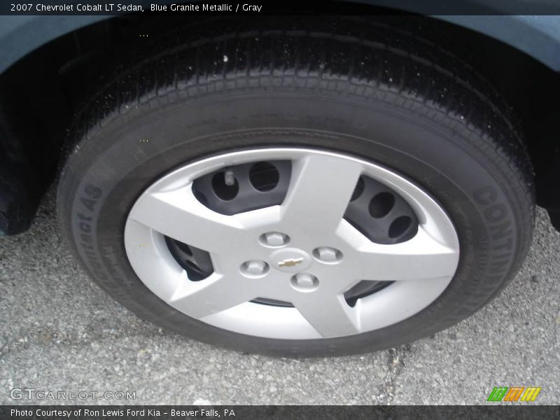 Blue Granite Metallic / Gray 2007 Chevrolet Cobalt LT Sedan
