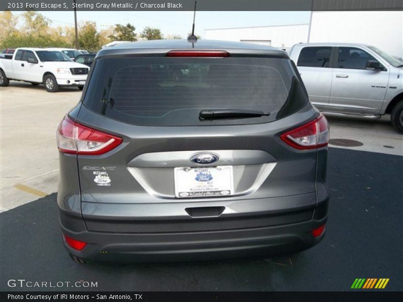 Sterling Gray Metallic / Charcoal Black 2013 Ford Escape S