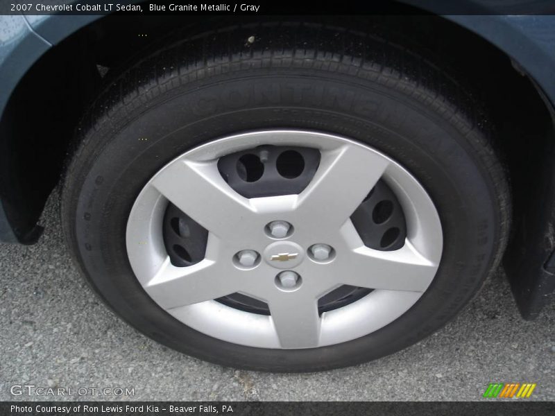 Blue Granite Metallic / Gray 2007 Chevrolet Cobalt LT Sedan