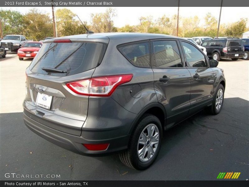 Sterling Gray Metallic / Charcoal Black 2013 Ford Escape S