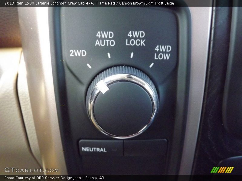 Controls of 2013 1500 Laramie Longhorn Crew Cab 4x4