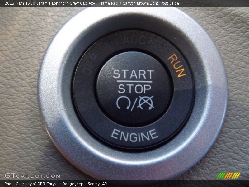 Controls of 2013 1500 Laramie Longhorn Crew Cab 4x4