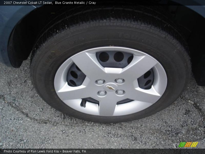 Blue Granite Metallic / Gray 2007 Chevrolet Cobalt LT Sedan