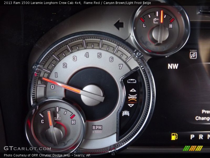  2013 1500 Laramie Longhorn Crew Cab 4x4 Laramie Longhorn Crew Cab 4x4 Gauges