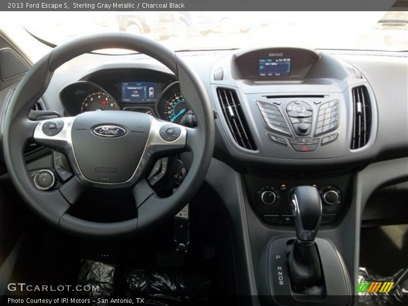 Sterling Gray Metallic / Charcoal Black 2013 Ford Escape S