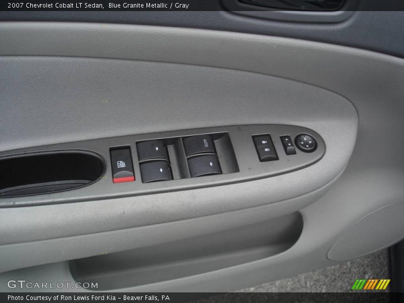 Blue Granite Metallic / Gray 2007 Chevrolet Cobalt LT Sedan