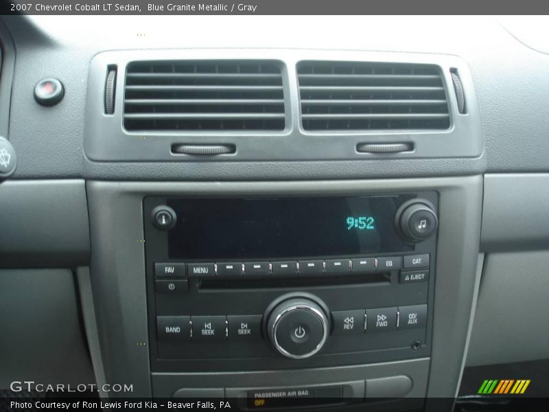 Blue Granite Metallic / Gray 2007 Chevrolet Cobalt LT Sedan