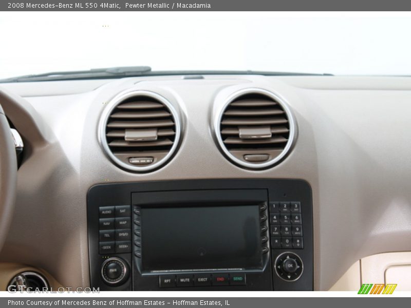 Pewter Metallic / Macadamia 2008 Mercedes-Benz ML 550 4Matic