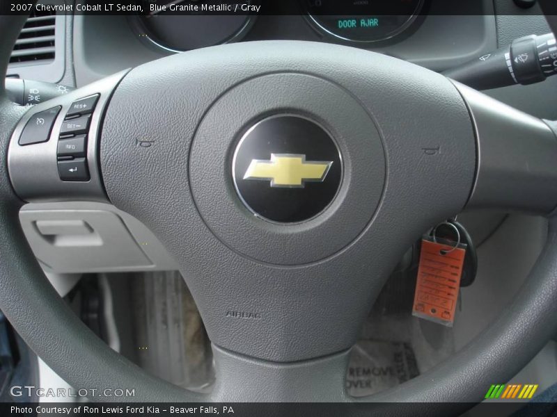 Blue Granite Metallic / Gray 2007 Chevrolet Cobalt LT Sedan