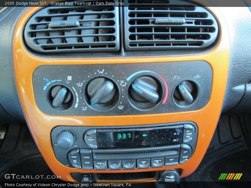 Controls of 2005 Neon SXT