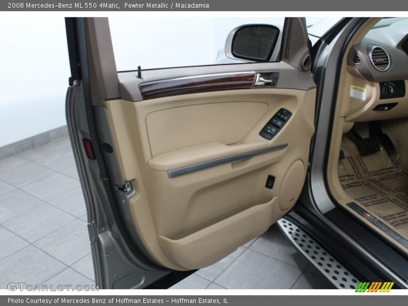 Pewter Metallic / Macadamia 2008 Mercedes-Benz ML 550 4Matic