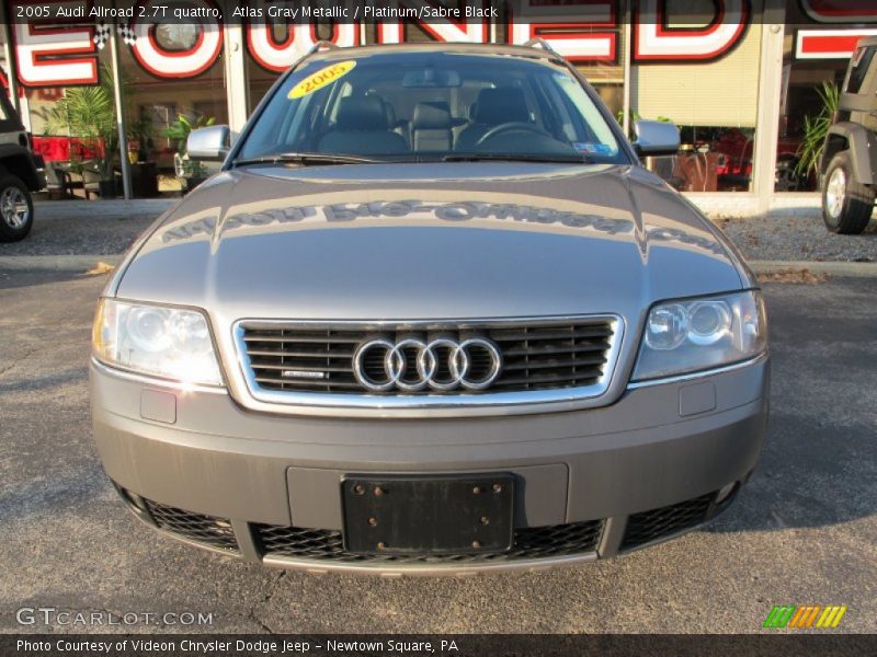 Atlas Gray Metallic / Platinum/Sabre Black 2005 Audi Allroad 2.7T quattro