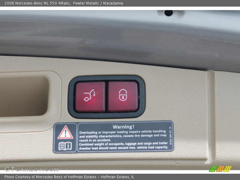 Pewter Metallic / Macadamia 2008 Mercedes-Benz ML 550 4Matic