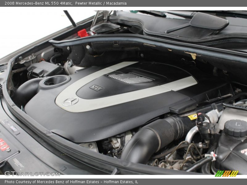 Pewter Metallic / Macadamia 2008 Mercedes-Benz ML 550 4Matic