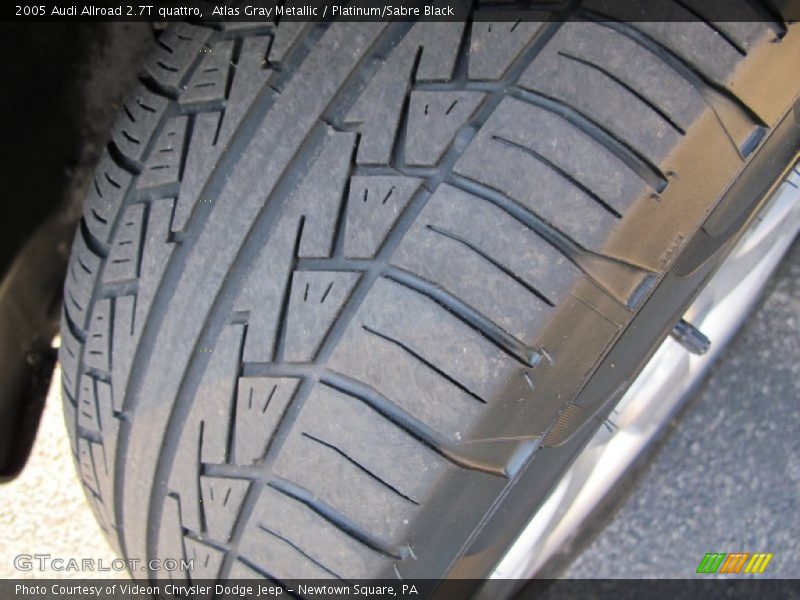 Atlas Gray Metallic / Platinum/Sabre Black 2005 Audi Allroad 2.7T quattro
