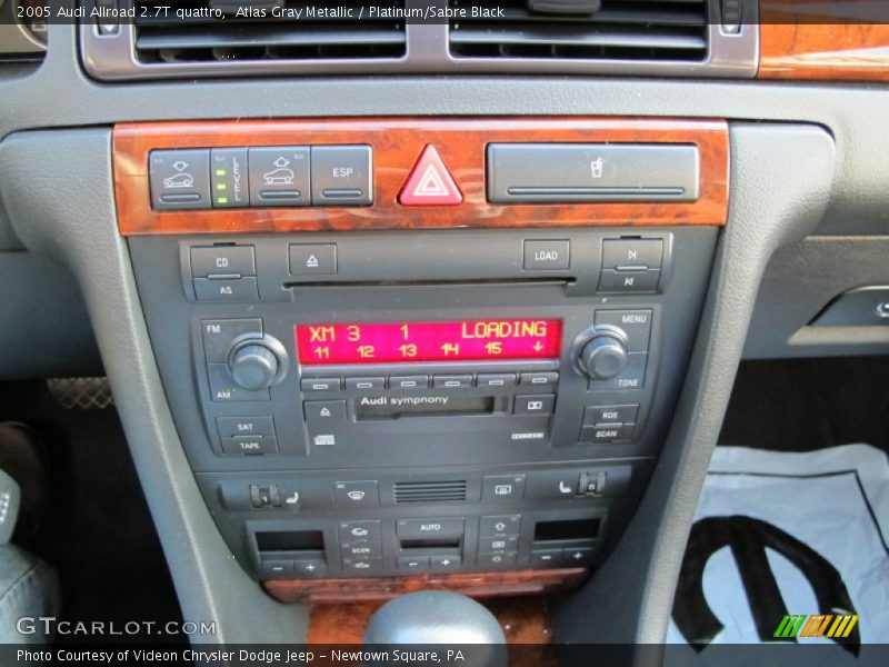 Atlas Gray Metallic / Platinum/Sabre Black 2005 Audi Allroad 2.7T quattro