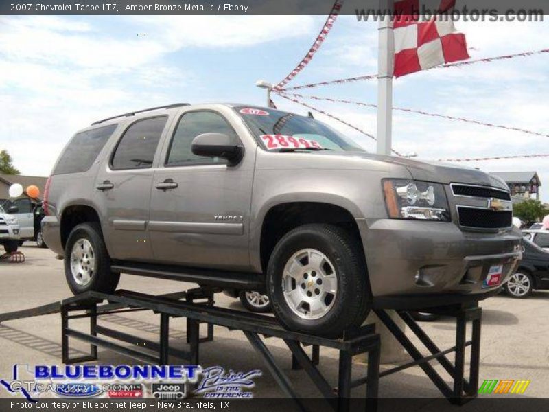 Amber Bronze Metallic / Ebony 2007 Chevrolet Tahoe LTZ