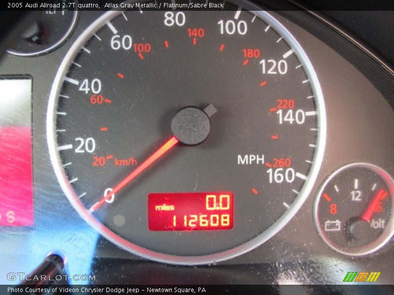 Atlas Gray Metallic / Platinum/Sabre Black 2005 Audi Allroad 2.7T quattro
