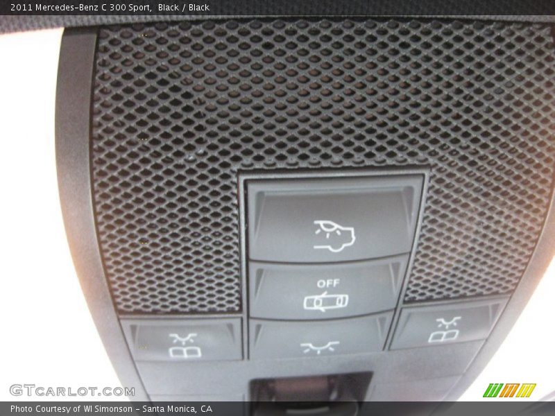 Black / Black 2011 Mercedes-Benz C 300 Sport