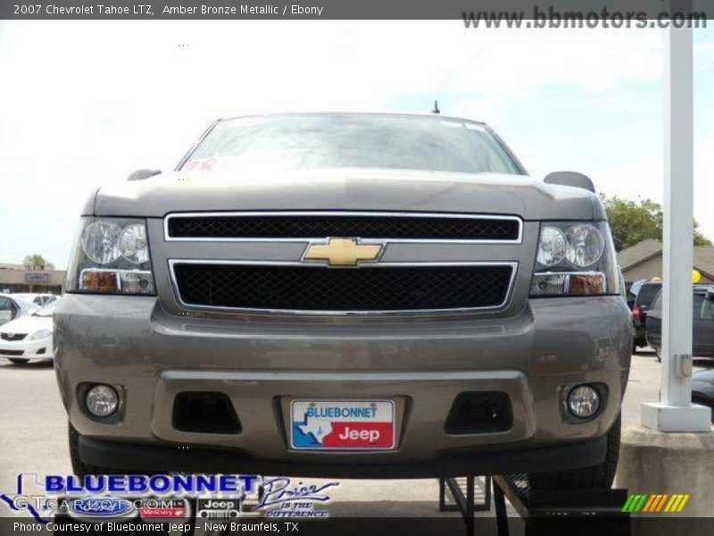 Amber Bronze Metallic / Ebony 2007 Chevrolet Tahoe LTZ