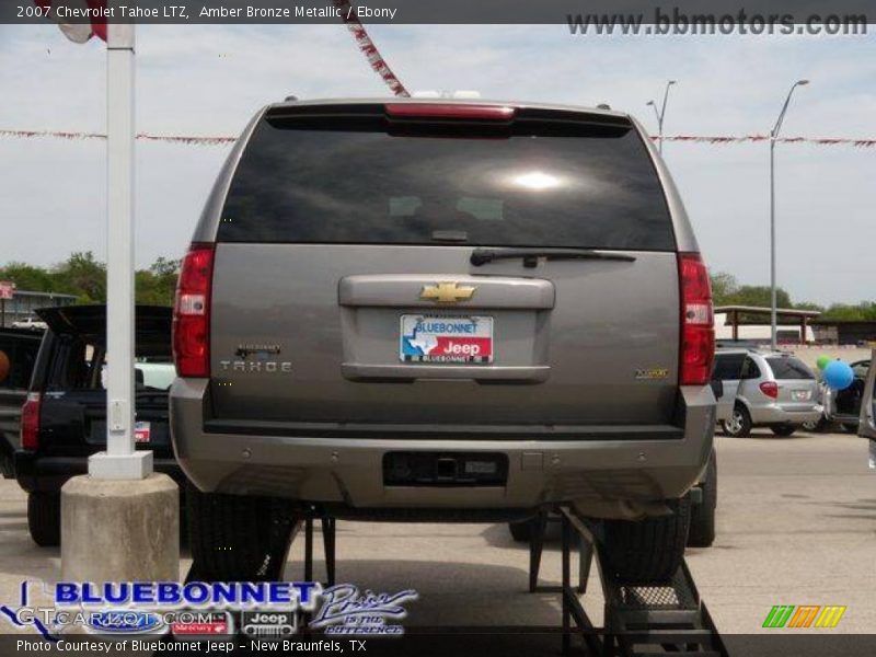 Amber Bronze Metallic / Ebony 2007 Chevrolet Tahoe LTZ